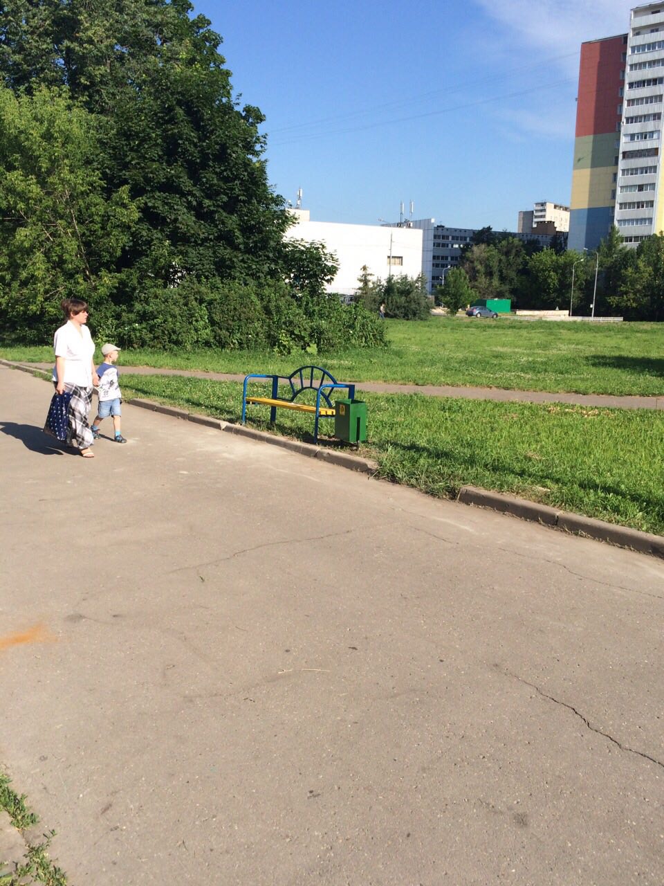 Благоустройство территории Старого Крюково